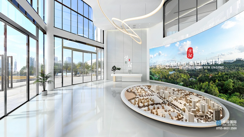 數字農業中心展廳,現代農業展覽館展廳設計方案