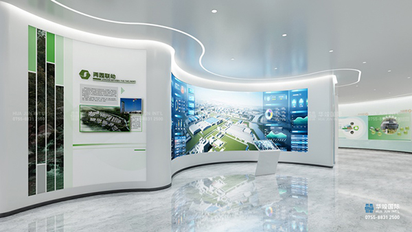 精美公司展廳裝修